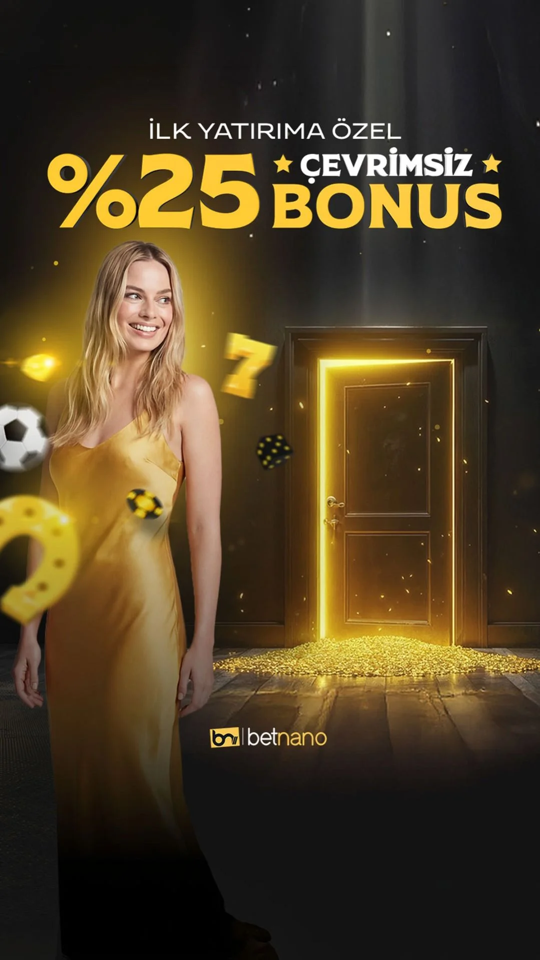 İlk Yatırımınıza Özel Çevrimsiz %25 Bonus
